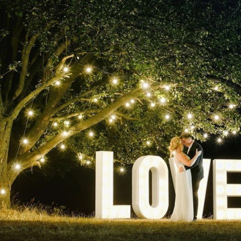 Vilde Lampki Led Girlanda Żarówki Ogrodowe Ozdobne Lekkie Solidne VILDE 12,5 m