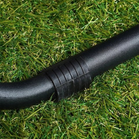 Vilde Leżak Ogrodowy Plażowy Składany z Zagłówkiem Poduszką Metalowy VILDE 110 Kg