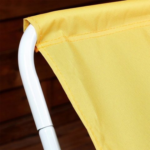 Vilde Leżak Plażowy Składany Metalowy z Torbą Transportową VILDE 86 x 51,5 cm