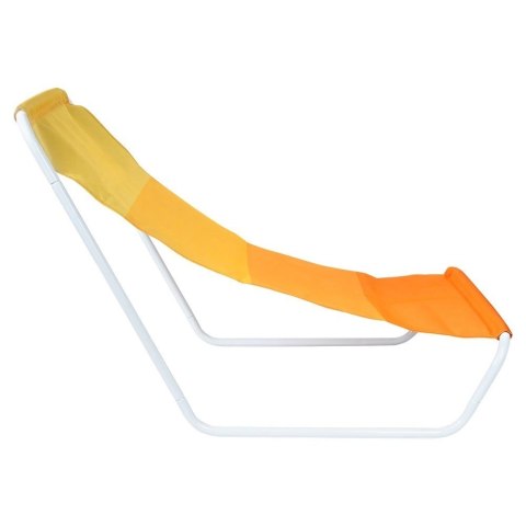 Vilde Leżak Plażowy Składany Metalowy z Torbą Transportową VILDE 86 x 51,5 cm