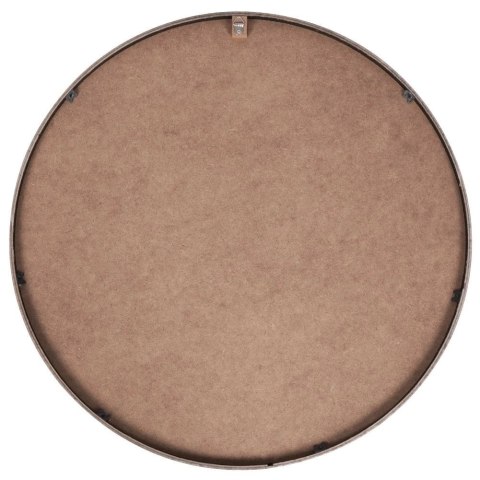 Vilde Lustro Ścienne Drewniane Czarne Okrągłe VILDE 50 cm