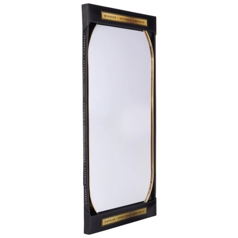 Vilde Lustro ścienne złote owalne 72x32 cm