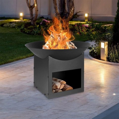 Ambiance Palenisko do Ogrodu Kociołka Grilla Ogrodowe Metalowe AMBIANCE 56 x 41 cm