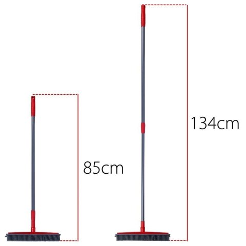 DIRT DEVIL Miotła Szczotka Gumowa Teleskopowa Regulowana ORION 85-134 cm