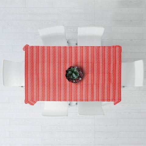 EXCELLENT HOUSEWARE Obrus plamoodporny czerwony 180x130 cm