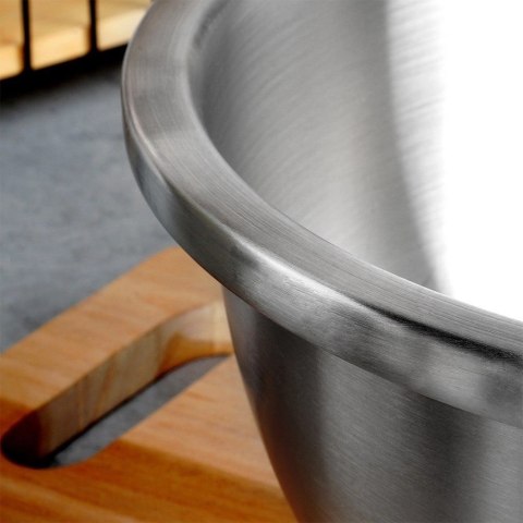 NAVA Miska Kuchenna do Miksowania Stalowa Lekka Nierdzewna NAVA 28 cm 4,3 L