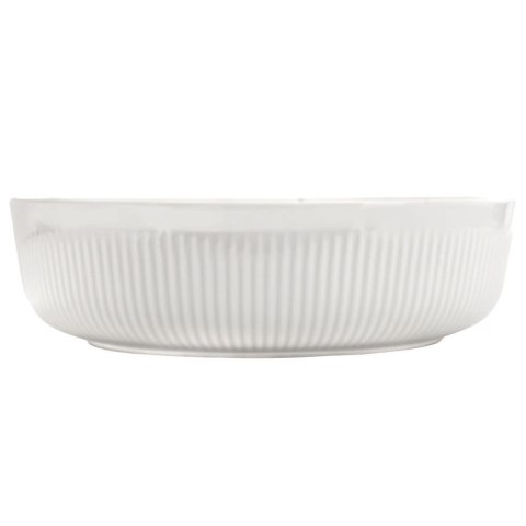Orion Naczynie Żaroodporne Porcelanowe Okrągłe Białe Solidne ORION 29 x 29 x 8 cm