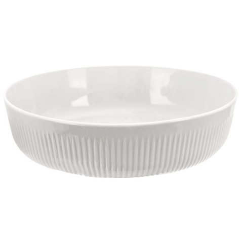 Orion Naczynie Żaroodporne Porcelanowe Okrągłe Białe Solidne ORION 29 x 29 x 8 cm