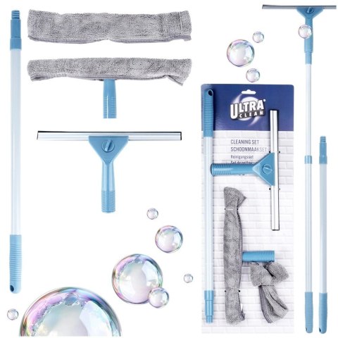 Ultra Clean Mop do okien teleskopowy ze ściągaczką 50-95 cm 4 el.