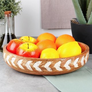 Vilde Miska Drewniana do Serwowania Podawania Przystawek ORION 30,5 cm, 2,5 l