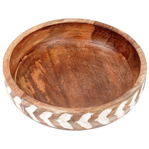Vilde Miska Stołowa Drewniana do Podawania Serwowania na Owoce ORION 24 cm, 1,3 l