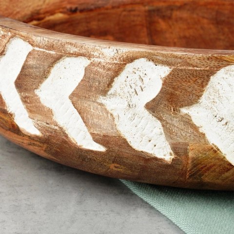 Vilde Miska Stołowa Drewniana do Podawania Serwowania na Owoce ORION 24 cm, 1,3 l