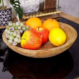 Vilde Miska na Owoce Drewniana Dekoracyjna Ozdobna do Serwowania VILDE 30 cm