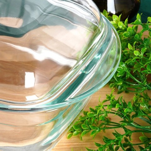 Vilde Naczynie Żaroodporne do Zapiekania z Pokrywką Szklane Solidne VILDE 3+1,5 L