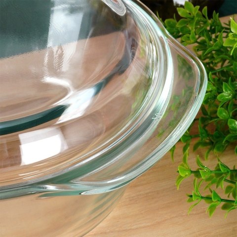 Vilde Naczynie Żaroodporne z Pokrywką do Pieczenia Szklane Małe VILDE 1,4l+430ml