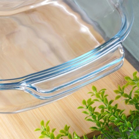 Vilde Naczynie żaroodporne z pokrywką szklane 3,1+2,6 l