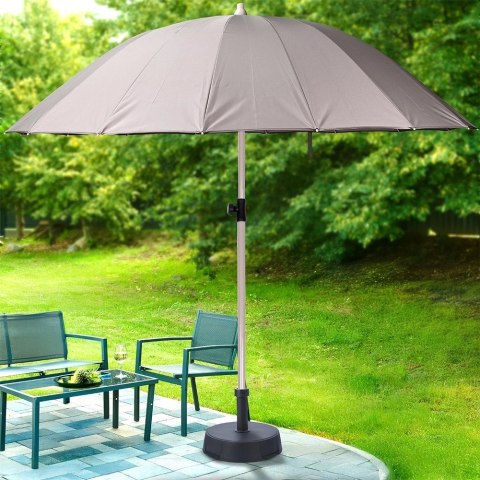 Vilde Parasol Łamany Ogrodowy Plażowy Regulowany Stabilny Solidny VILDE 190 cm