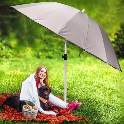 Vilde Parasol Łamany Ogrodowy Plażowy Regulowany Stabilny Solidny VILDE 190 cm