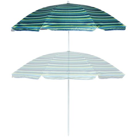 Vilde Parasol Plażowy z Podstawą Stojakiem Regulowany VILDE 147 cm