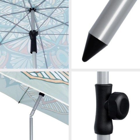 Vilde Parasol plażowy ogrodowy regulowany 180 cm