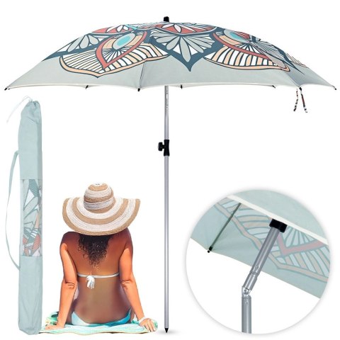 Vilde Parasol plażowy ogrodowy regulowany 180 cm
