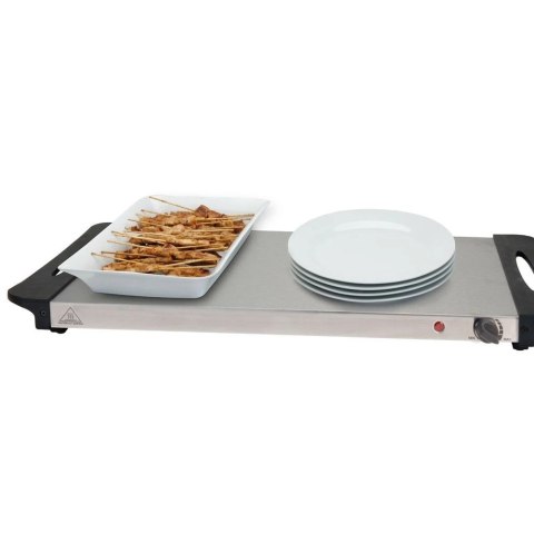 Excellent Electrics Podgrzewacz elektryczny do potraw stalowy 65x27x17 cm