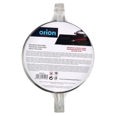 Orion Podkładka Adapter na Płytę Kuchenkę Indukcyjną Stalowa Solidna ORION 13 cm