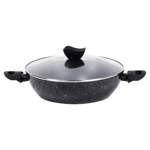 Vilde Patelnia Granitowa Nieprzywierająca Głęboka Gaz Indukcja ORION 28 cm 3,5l