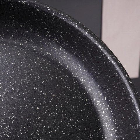 Vilde Patelnia Indukcja Gaz Stalowa Granitowa Nieprzywierająca Solidna VILDE 28cm