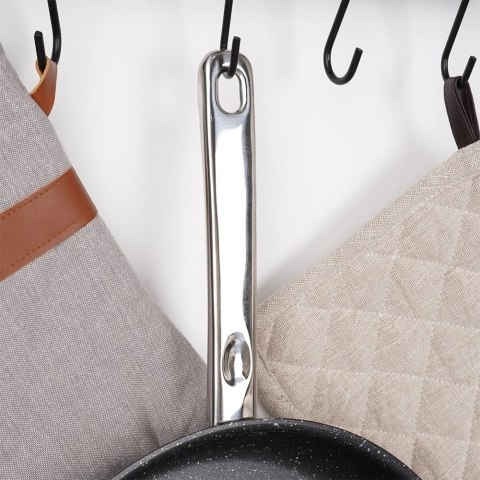 Vilde Patelnia Indukcja Gaz Stalowa Granitowa Nieprzywierająca Solidna VILDE 28cm