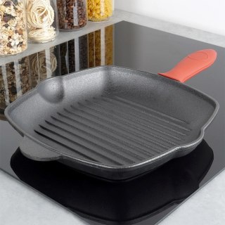 Vilde Patelnia Indukcja Gaz do Grillowania Żeliwna Kwadratowa VILDE 28 x 28 cm