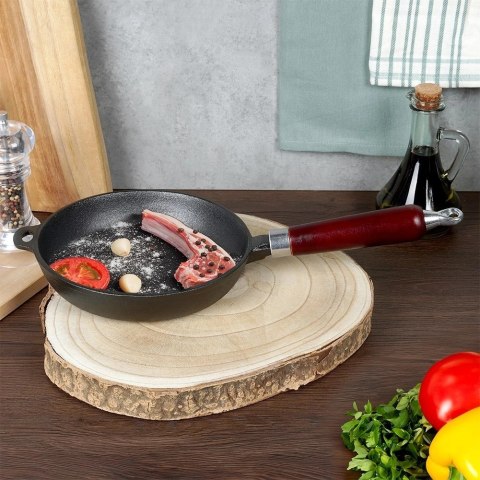 Vilde Patelnia Żeliwna Indukcja Gaz Grillowa na Ognisko Solidna Trwała VILDE 20cm