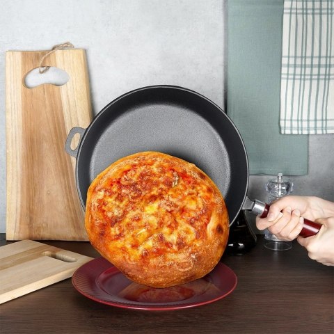 Vilde Patelnia Żeliwna Indukcja Gaz Grillowa na Ognisko Solidna Trwała VILDE 30cm