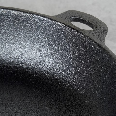 Vilde Patelnia Żeliwna do Smażenia Duszenia Gaz Indukcja Solidna VILDE 28 cm