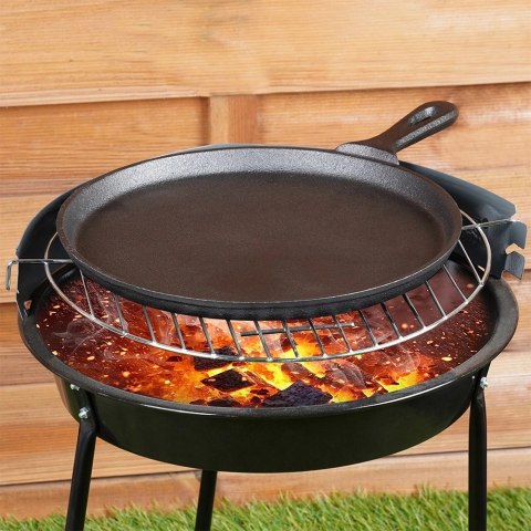 Vilde Patelnia do Naleśników Placków Pizzy Tortilli Żeliwna Solidna ORION 26 cm