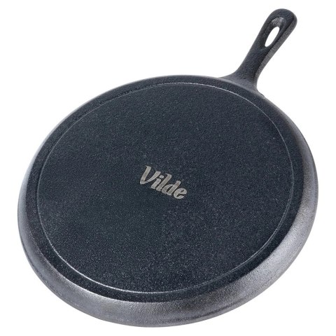 Vilde Patelnia do Naleśników Placków Pizzy Tortilli Żeliwna Solidna ORION 26 cm