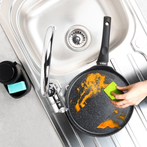 Vilde Patelnia do naleśników granitowa BLACK LINE 26 cm