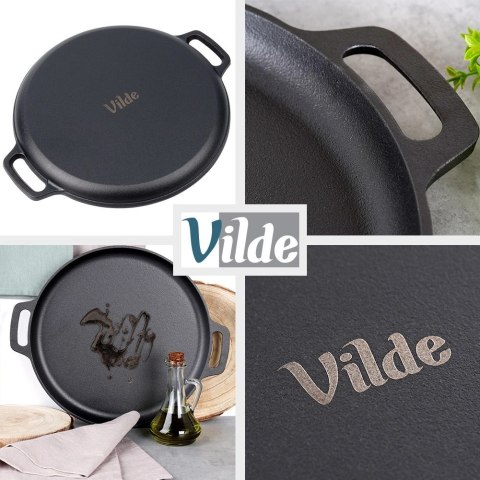 Vilde Patelnia żeliwna CAST LINE 35x41,5 cm