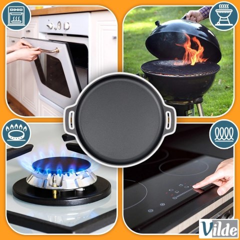 Vilde Patelnia żeliwna CAST LINE 35x41,5 cm