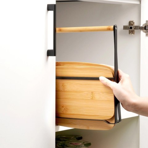 Vilde Patera bambusowa 2-piętrowa 28x20x27,5 cm