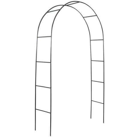 Vilde Pergola Ogrodowa Dekoracyjna Łuk Drabinka Metalowa Solidna VILDE 145x235 cm