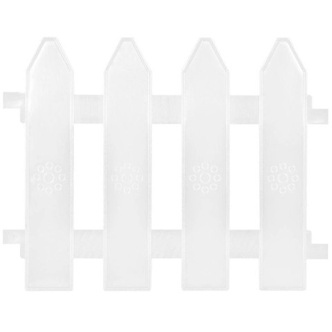 Vilde Płotek ogrodowy biały 20x15 cm 10 szt.