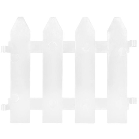 Vilde Płotek ogrodowy biały 20x15 cm 10 szt.