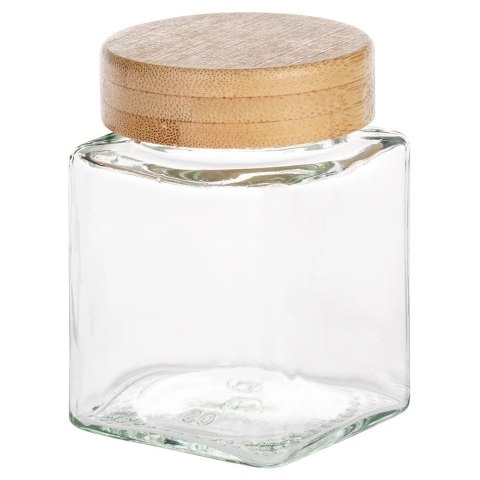 Vilde Pojemnik na przyprawy szklany 100 ml 24 szt. + 90 naklejek