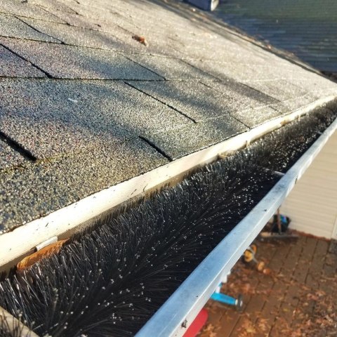 KINZO Siatka Szczotka Zabezpieczająca Ochronna do Ochrony Rynny Solidna ORION 4 m