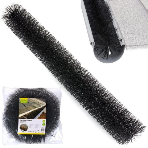 KINZO Siatka Szczotka Zabezpieczająca Ochronna do Ochrony Rynny Solidna ORION 4 m