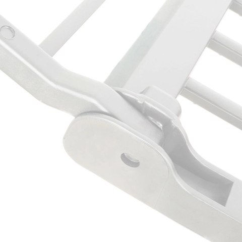 PROGARDEN Suszarka XXL na Pranie Ubrania Biała Rozkładana Solidna PROGARDEN 208 cm