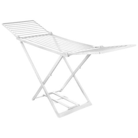 PROGARDEN Suszarka XXL na Pranie Ubrania Biała Rozkładana Solidna PROGARDEN 208 cm