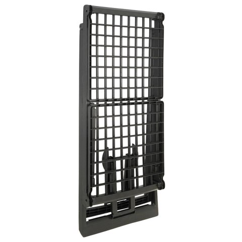 PROGARDEN Suszarka XXL na Pranie Ubrania Czarna Rozkładana Solidna PROGARDEN 208 cm