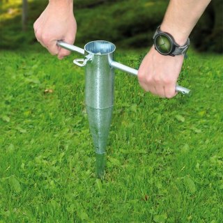 REDCLIFFS Stojak Baza Mocowanie do Parasola Metalowy Wkręcany Solidny REDCLIFFS 57 cm